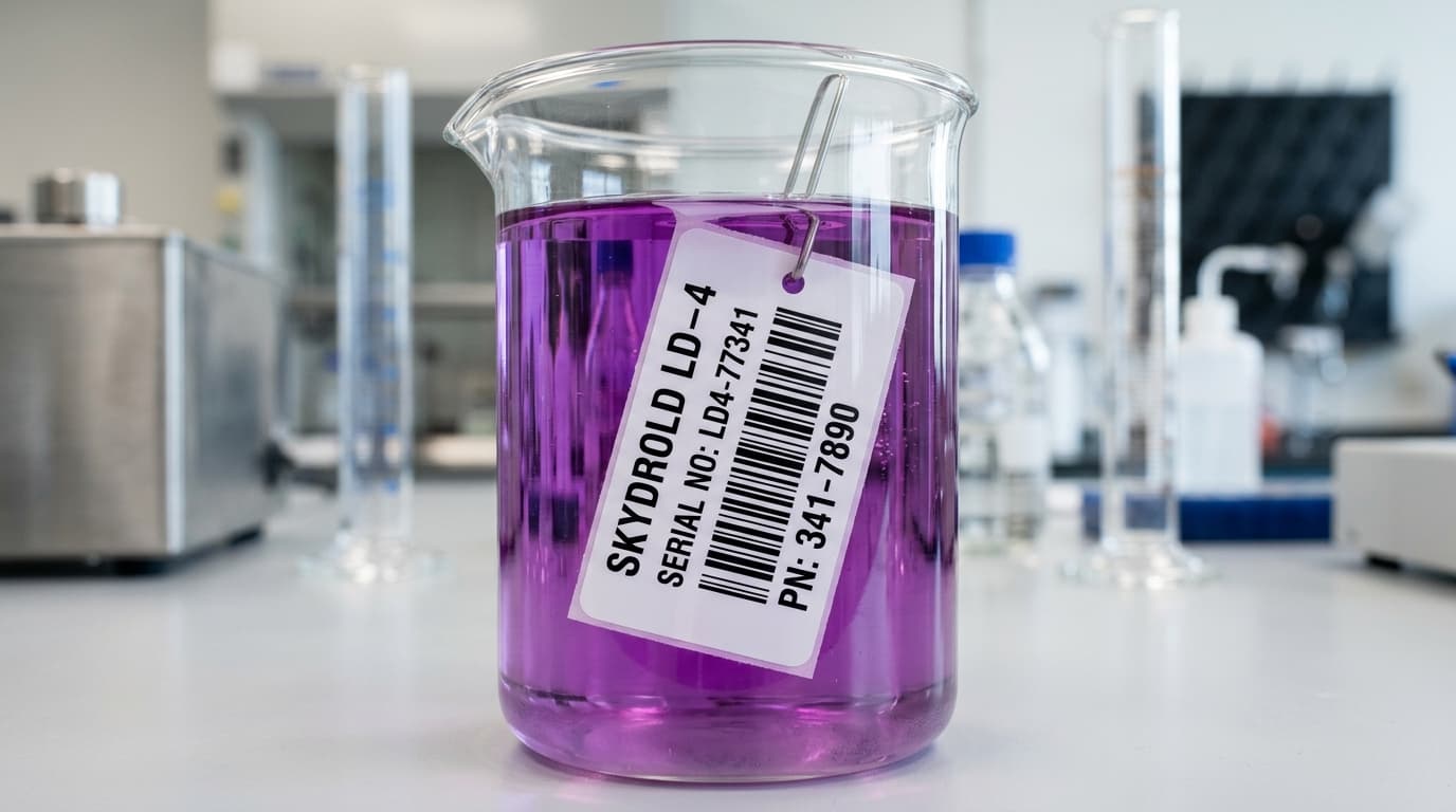 Laboratory chemical immersion and rub test setup for Brake Fluid (DOT 3 / DOT 4 / DOT 5.1)